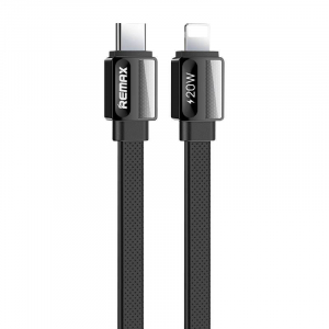 Remax Platinum Pro USB-C - Lightning kábel 20W 1m fekete (RC-C050 Black)