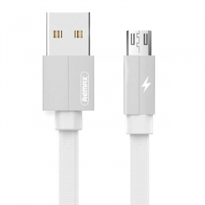 Remax Kerolla USB-A - MicroUSB kábel 2.4A 2m fehér (RC-094m2M)