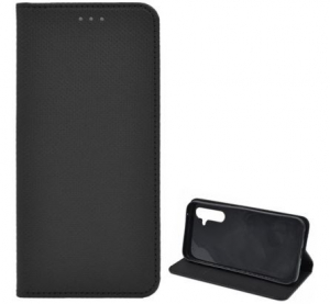 Gigapack Samsung Galaxy A54 5G rombusz mintás fliptok fekete (GP-135915)