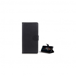 Gigapack Xiaomi Redmi Note 9S oldalra nyíló fliptok fekete (GP-96307)