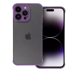 Mini bumper Apple iPhone 12 szilikon tok lila (74459)