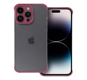 Mini bumper Apple iPhone 12 Pro Max szilikon tok cseresznye (74466)