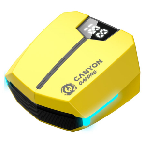 Canyon GTWS-2 Bluetooth fülhallgató sárga (CND-GTWS2Y)
