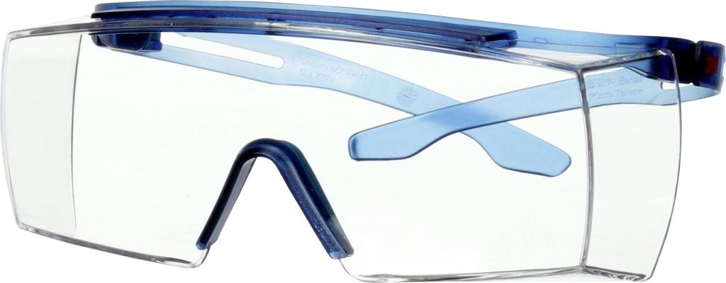 3M SecureFit SF3701SGAF-BLU szemüveg felett hordható védőszemüveg, párásodás mentes, kék