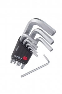 Wiha Imbuszkulcs készlet Compact tartóban 10 részes (40410)