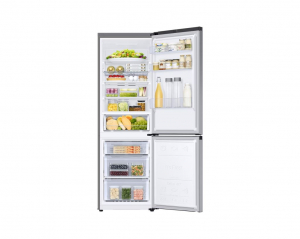 Samsung RB34C672DSA/EF alulfagyasztós hűtőszekrény ezüst
