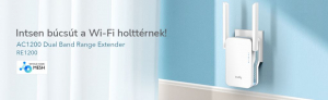 Cudy AC1200 Dual-Band Range Extender (RE1200)