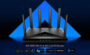 Cudy 4G LTE Cat.18 AX1800 WiFi 6 router (LT18)