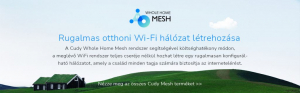Cudy AX1800 Whole Home Mesh WiFi rendszer (2db/csomag) (M1800 2-pack)