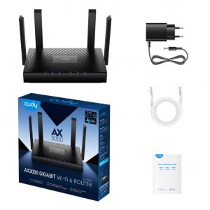 Cudy AX3000 Gigabit WiFi 6 Mesh router (WR3000)