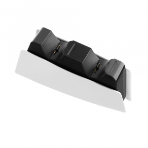 FIXED PS5 kontroller töltő fekete-fehér (FIXPS5-DCC-BW)