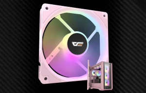 DarkFlash CL12 Rainbow ház hűtő ventilátor 120mm rózsaszín