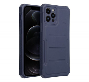Heavy Duty Apple iPhone 12 Pro ütésálló szilikon tok kék (75980)