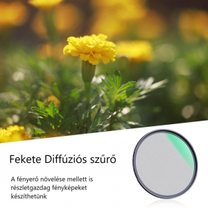 K&F Concept Nano-X Black Mist l&aacute;gy&iacute;t&oacute; szűrő 52mm (KF-01-1649)