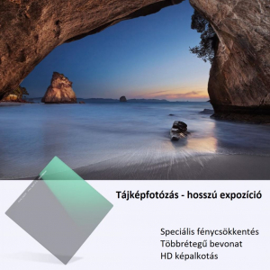 K&F Nano-X ND4 n&eacute;gyzet alak&uacute; lapszűrő (KF-01-1839)