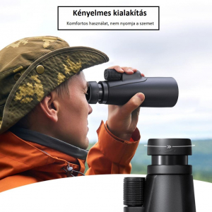 K&F Concept 12x50 HD távcső fekete (KF-033-068)