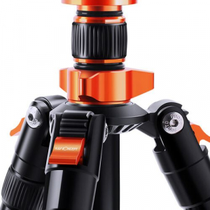 K&F Concept K234A7+BH-28L &aacute;llv&aacute;ny + monopod elforgathat&oacute; k&ouml;z&eacute;poszloppal fekete-narancs (KF-09-087V5/V6)