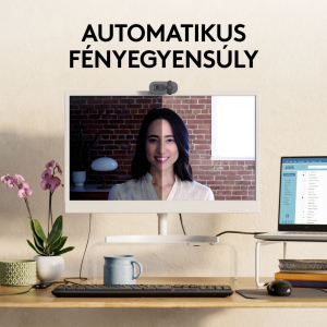 Logitech Brio 100 Full HD webkamera szürke (960-001585)
