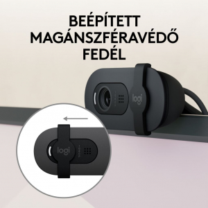 Logitech Brio 100 Full HD webkamera szürke (960-001585)