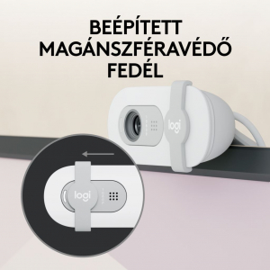 Logitech Brio 100 Full HD webkamera fehér (960-001617)