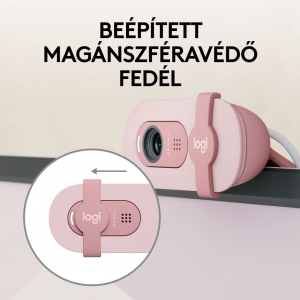 Logitech Brio 100 Full HD webkamera rózsaszín (960-001623)