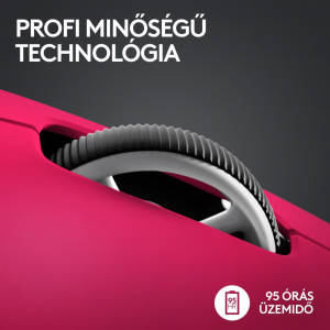 Logitech G PRO X SUPERLIGHT 2 vezeték nélküli gaming egér magenta (910-006797)