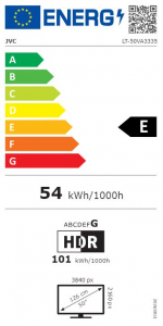 JVC LT50VA3335 50" Ultra HD 4K Smart LED TV