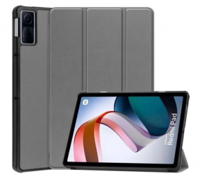 Gigapack Xiaomi Redmi Pad bőr hatású tablet tok szürke (GP-133953)