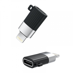XO NB149-D USB-C - Lightning adapter fekete