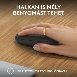 Logitech M350s Pebble 2 vezeték nélküli bluetooth egér graphite (910-007015)