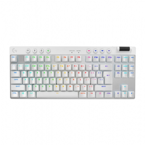 Logitech G PRO X TKL LIGHTSPEED Tactile mechanikus Gaming US INTL billentyűzet fehér (920-012148)