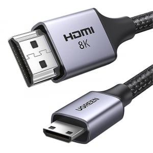 UGREEN HD163 mini HDMI - HDMI kábel 2m fekete (15515)
