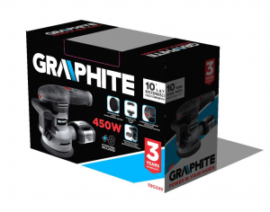 Graphite 59G349 excenter csiszoló 450W