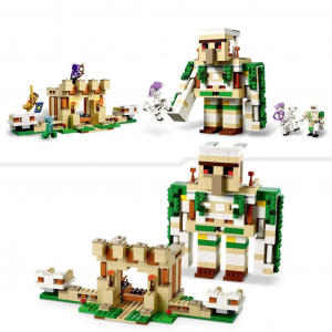Lego Minecraft A vasgólem erőd (21250)