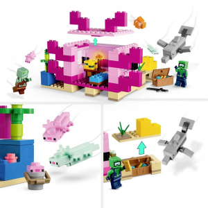 Lego Minecraft  Az Axolotl-ház (21247)