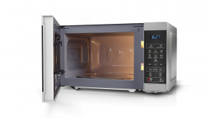 Sharp YC-MS02E-S mikrohullámú sütő ezüst