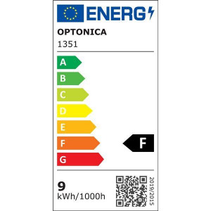 Optonica LED izzó E27 8,5W 806lm 6000K hideg fehér (1351)