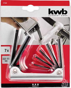 kwb Hatlap kulcs 7 r&eacute;szes (147280)