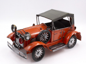 Homasita Autó dekoráció - Fém (931729)