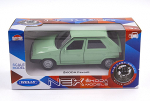 Nex Skoda Favorit kisautó dobozban 1:34 (30028568)