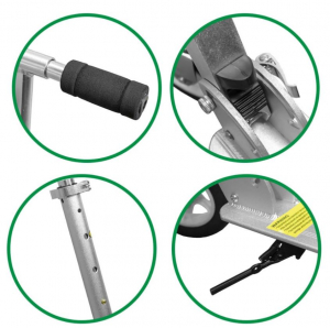JBM Aluminium roller maximum 80 kg-ig (0253504)