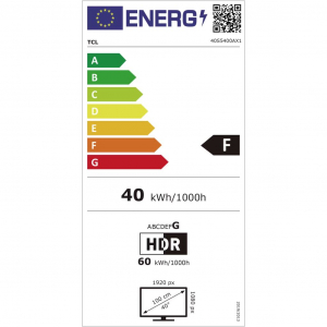 TCL 40S5400A 40" Full HD Smart LED TV