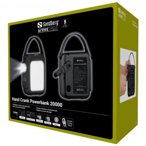 Sandberg Hand Crank Powerbank 20000mAh (420-79)