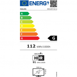 Philips 65OLED718/12 65" 4K UHD OLED Smart TV