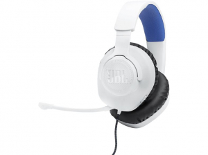 JBL Quantum 100 gamer headset feh&eacute;r-k&eacute;k (JBLQ100PWHTBLU)