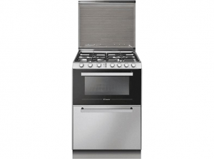 Candy TRIO 4GXNT/1 kombin&aacute;lt tűzhely be&eacute;p&iacute;tett mosogat&oacute;g&eacute;ppel inox