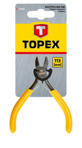 Topex precíziós oldalcsípő fogó 113mm (32D031)