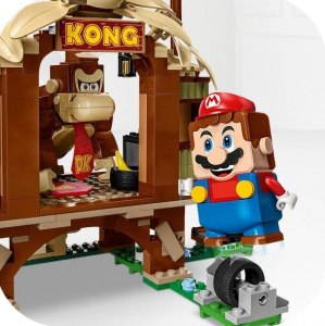 Lego Super Mario: Donkey Kong lombháza kiegészítő szett (71424)