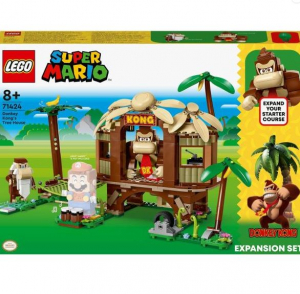 Lego Super Mario: Donkey Kong lombháza kiegészítő szett (71424)