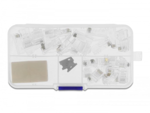 Delock hálózati szerelőkészlet RJ45 és RJ11 csatlakozókhoz (86696)